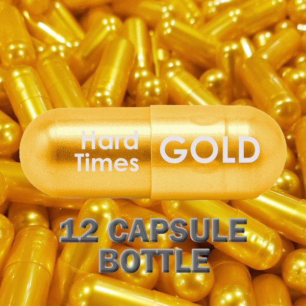 Hard Times Gold 12 CAPSULE BOTTLE with FREE Shipping for $58.71